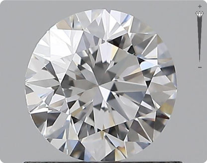 Natural 0.50ct GIA Diamond | Color D | Clarity IF | Round Brilliant Cut | VG EX VG #D10068