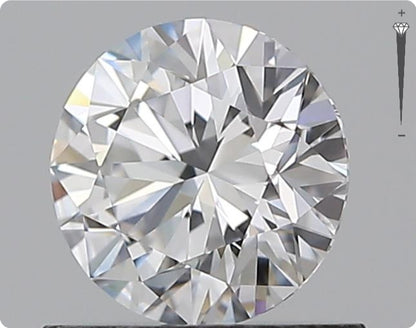 Natural 0.50ct GIA Diamond | Color D | Clarity IF | Round Brilliant Cut | VG EX VG #D10068