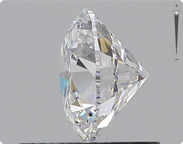 Natural 0.50ct GIA Diamond | Color D | Clarity IF | Round Brilliant Cut | VG EX VG #D10068