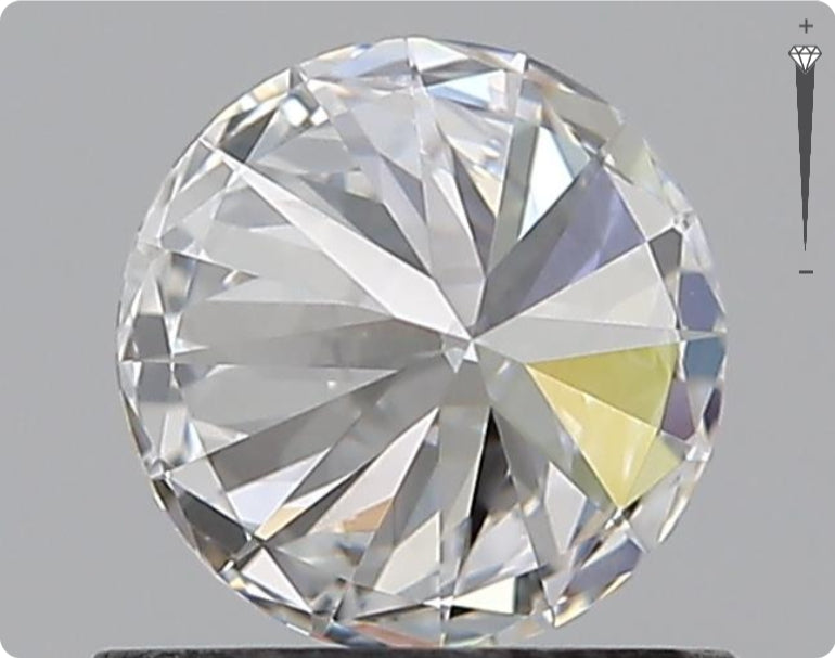 Natural 0.50ct GIA Diamond | Color D | Clarity IF | Round Brilliant Cut | VG EX VG #D10068