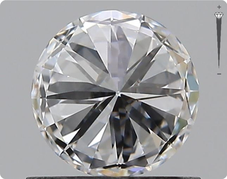 Natural 0.50ct GIA Diamond | Color D | Clarity IF | Round Brilliant Cut | VG EX VG #D10068