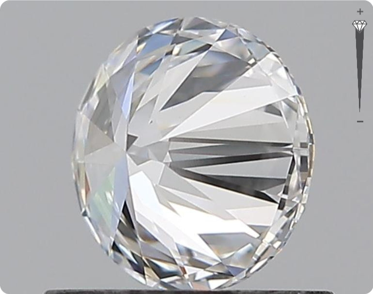 Natural 0.50ct GIA Diamond | Color D | Clarity IF | Round Brilliant Cut | VG EX VG #D10068
