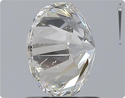 Diamant naturel GIA 1,50 ct | Couleur H | Pureté SI2 | Taille ronde | TB EX TB #D10072