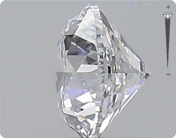 Natural 0.53ct GIA Diamond | Color E | Clarity VVS2 | Round Brilliant Cut | EX EX EX #D10073