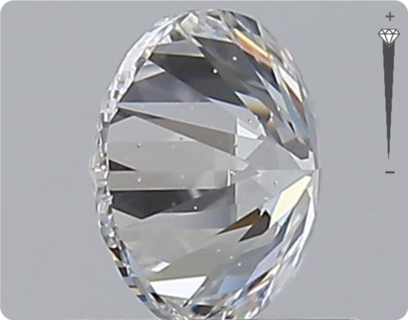 Natural 0.53ct GIA Diamond | Color E | Clarity VVS2 | Round Brilliant Cut | EX EX EX #D10073