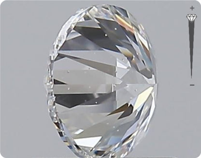 Natural 0.53ct GIA Diamond | Color E | Clarity VVS2 | Round Brilliant Cut | EX EX EX #D10073
