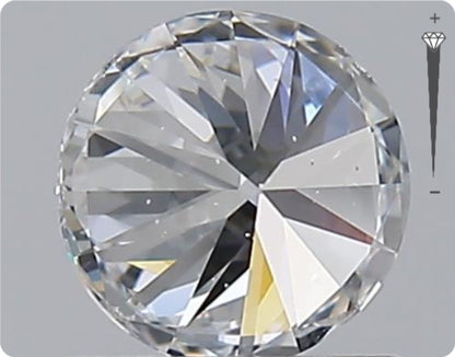 Natural 0.53ct GIA Diamond | Color E | Clarity VVS2 | Round Brilliant Cut | EX EX EX #D10073
