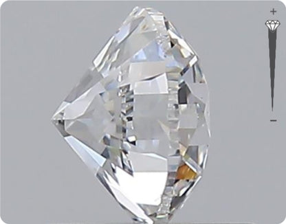 Natural 0.53ct GIA Diamond | Color E | Clarity VVS2 | Round Brilliant Cut | EX EX EX #D10073
