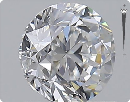 Natural 0.53ct GIA Diamond | Color E | Clarity VVS2 | Round Brilliant Cut | EX EX EX #D10073