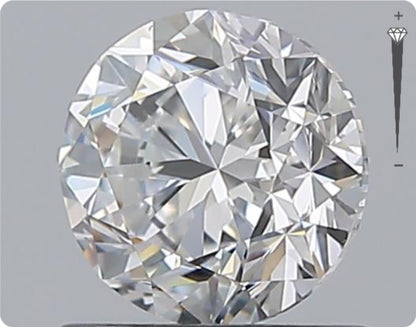 Diamant GIA naturel de 0,92 ct | Couleur F | Pureté VVS2 | Taille ronde | TB EX TB #D10074