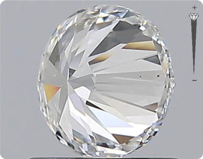 Diamant GIA naturel de 0,92 ct | Couleur F | Pureté VVS2 | Taille ronde | TB EX TB #D10074