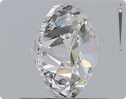 Diamant GIA naturel de 0,92 ct | Couleur F | Pureté VVS2 | Taille ronde | TB EX TB #D10074