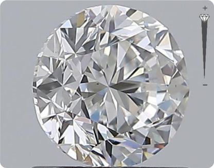 Diamant GIA naturel de 0,92 ct | Couleur F | Pureté VVS2 | Taille ronde | TB EX TB #D10074