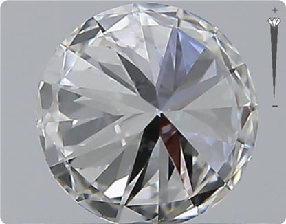 Natural 0.76ct GIA Diamond | Color D | Clarity VVS1 | Round Brilliant Cut | EX EX EX #D10076