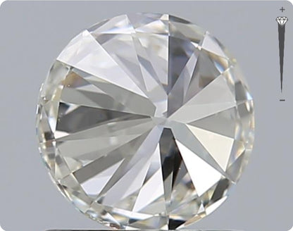 Natural 0.90ct GIA Diamond | Color D | Clarity VVS1 | Round Cut | EX EX EX #D10080