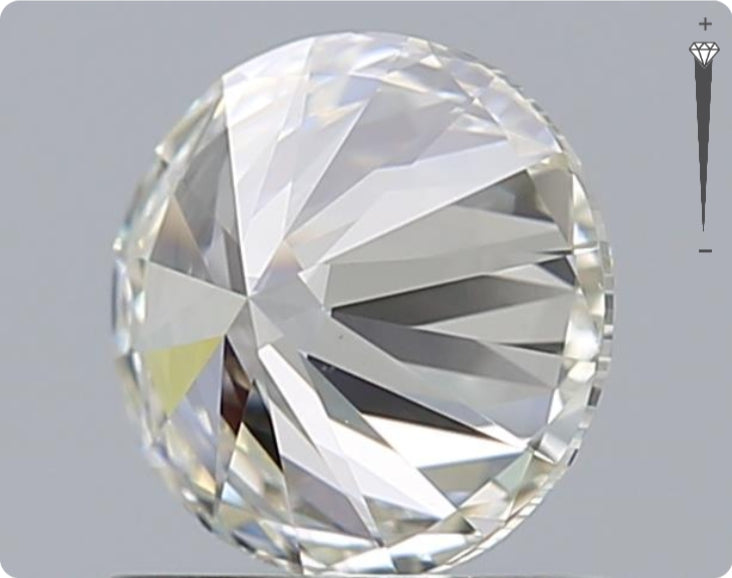 Natural 0.90ct GIA Diamond | Color D | Clarity VVS1 | Round Cut | EX EX EX #D10080