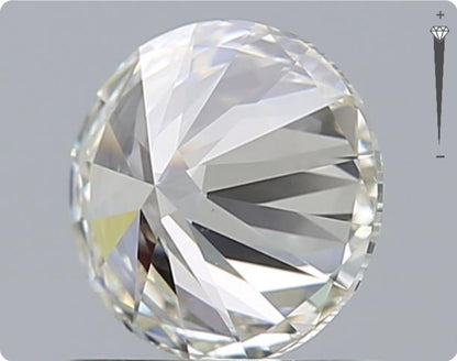 Natural 0.90ct GIA Diamond | Color D | Clarity VVS1 | Round Cut | EX EX EX #D10080