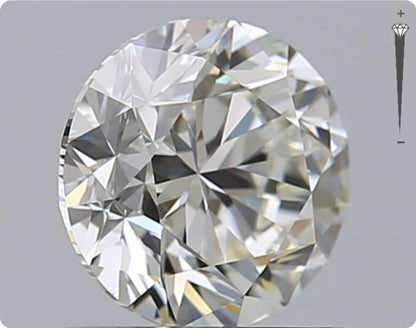 Natural 0.90ct GIA Diamond | Color D | Clarity VVS1 | Round Cut | EX EX EX #D10080