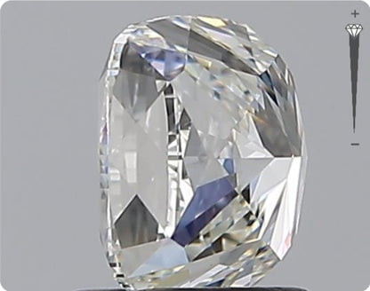 Diamant naturel GIA 1,51 ct | Couleur H | Pureté SI1 | Ovale | GD EX EX #D10086