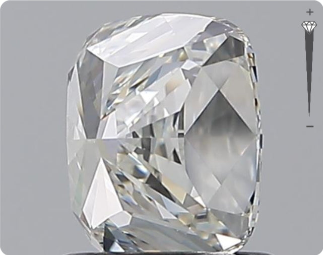 Diamant naturel GIA 1,51 ct | Couleur H | Pureté SI1 | Ovale | GD EX EX #D10086