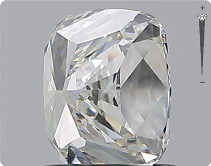 Diamant naturel GIA 1,51 ct | Couleur H | Pureté SI1 | Ovale | GD EX EX #D10086