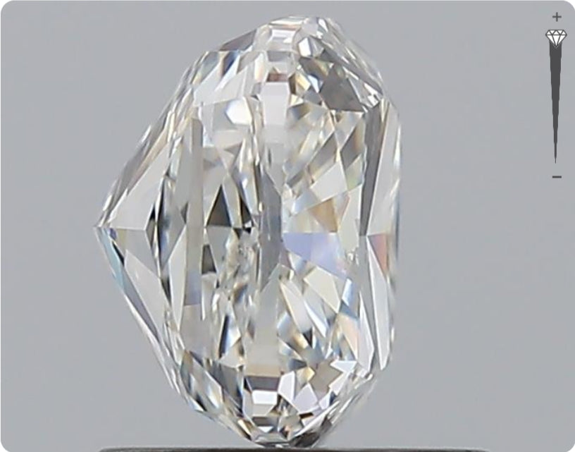 Natural 1.51ct GIA Diamond | Color D | Clarity VVS1 | Oval | VG EX EX #D10087