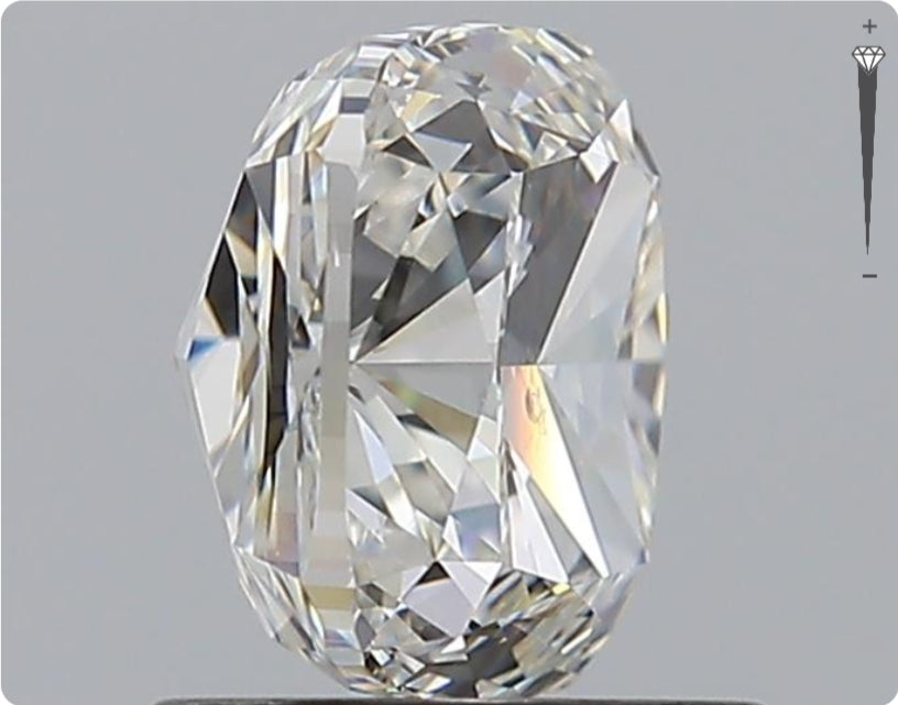 Natural 1.51ct GIA Diamond | Color D | Clarity VVS1 | Oval | VG EX EX #D10087