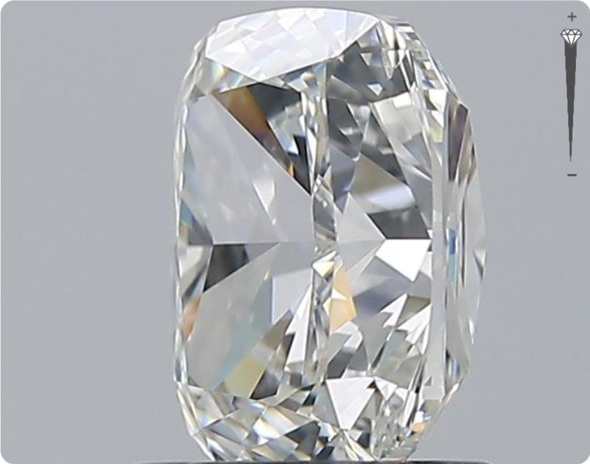 Diamant naturel GIA 1,01 ct | Couleur D | Pureté VS1 | Ovale | EX EX VG #D10088