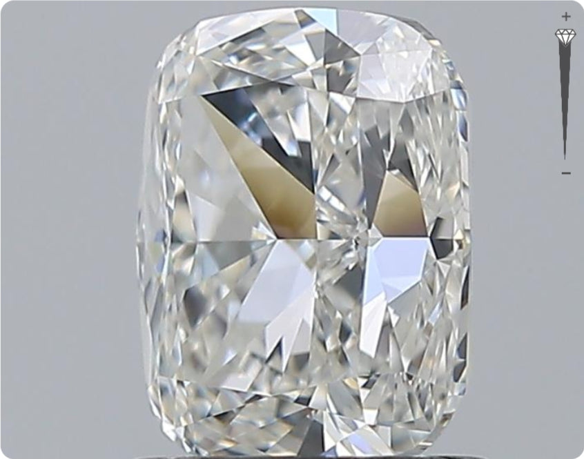 Diamant naturel GIA 1,01 ct | Couleur D | Pureté VS1 | Ovale | EX EX VG #D10088