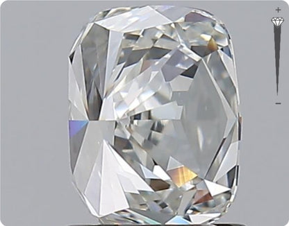 Diamant naturel de 1,00 ct certifié GIA | Couleur E | Pureté VS1 | Ovale | TB EX EX #D10093