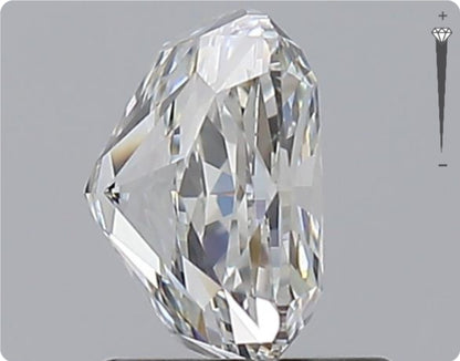 Diamant naturel de 1,00 ct certifié GIA | Couleur E | Pureté VS1 | Ovale | TB EX EX #D10093