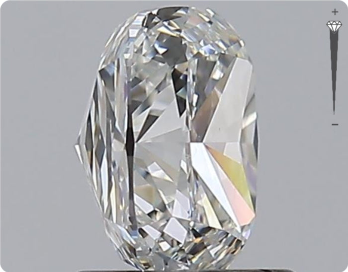 Diamant naturel de 1,00 ct certifié GIA | Couleur E | Pureté VS1 | Ovale | TB EX EX #D10093