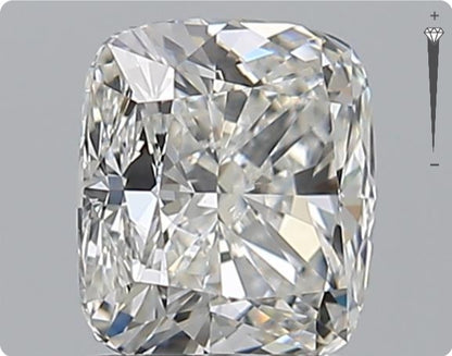 Diamant naturel GIA 1.71ct | Couleur F | Pureté VS1 | Ovale | EX EX EX #D10102