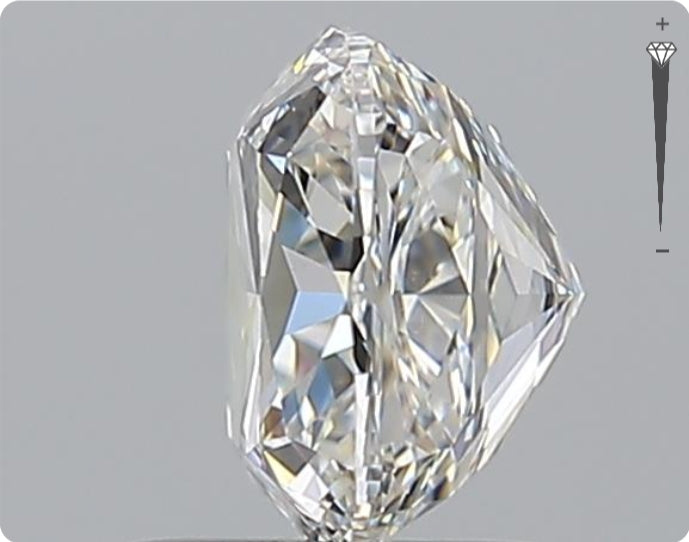 Diamant naturel GIA 1.71ct | Couleur F | Pureté VS1 | Ovale | EX EX EX #D10102