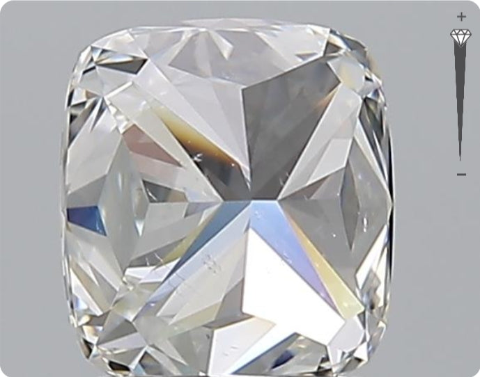 Diamant naturel GIA 1.71ct | Couleur F | Pureté VS1 | Ovale | EX EX EX #D10102