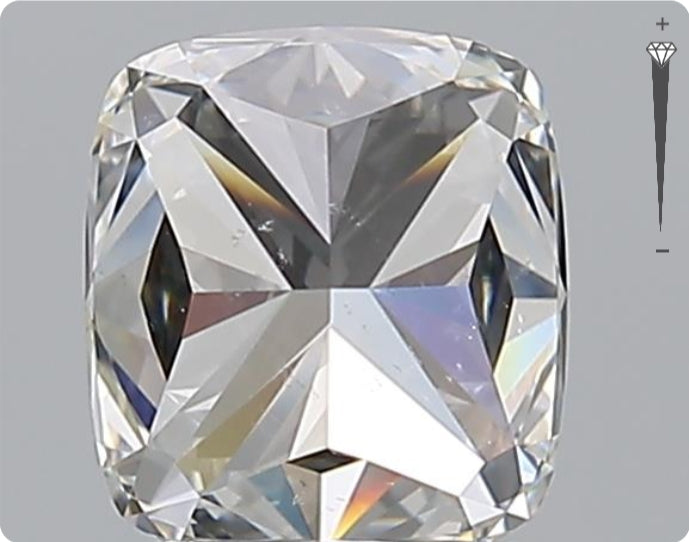 Diamant naturel GIA 1.71ct | Couleur F | Pureté VS1 | Ovale | EX EX EX #D10102
