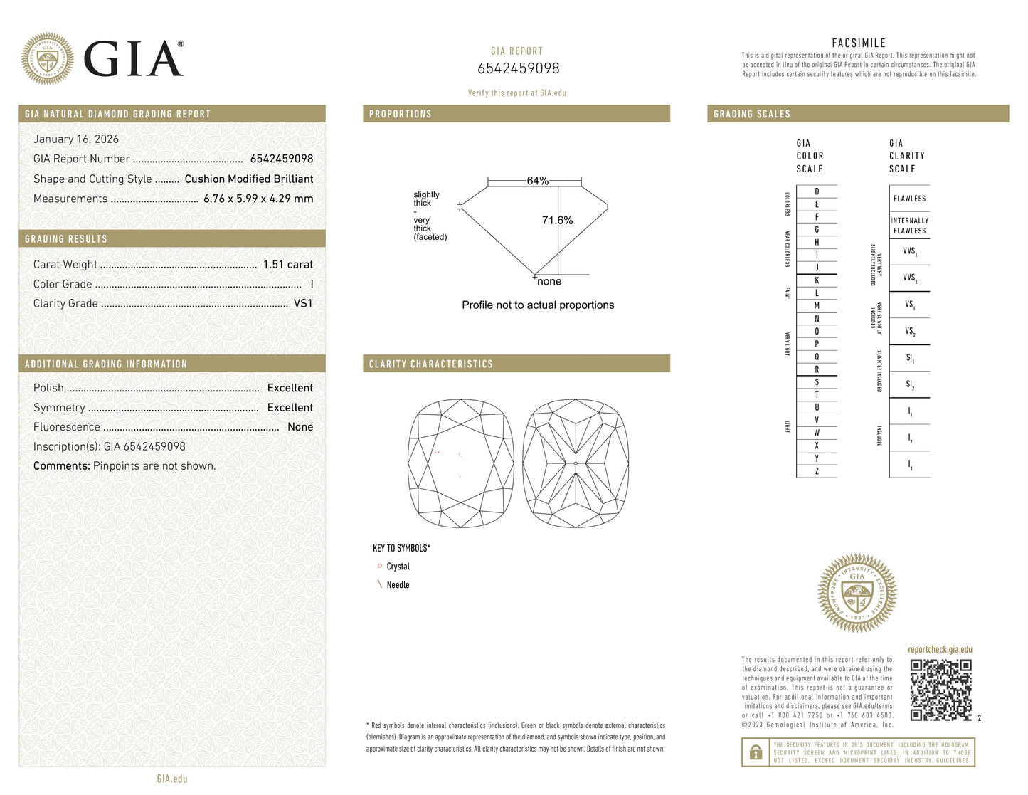 Diamant naturel GIA 1,70 ct | Couleur F | Pureté VVS2 | Ovale | TB EX EX #D10121