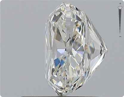Diamant naturel GIA 1,70 ct | Couleur F | Pureté VVS2 | Ovale | TB EX EX #D10121