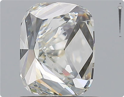 Diamant naturel GIA 1,70 ct | Couleur F | Pureté VVS2 | Ovale | TB EX EX #D10121