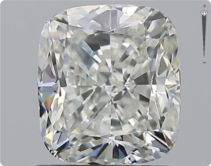 Diamant naturel GIA 1,70 ct | Couleur F | Pureté VVS2 | Ovale | TB EX EX #D10121