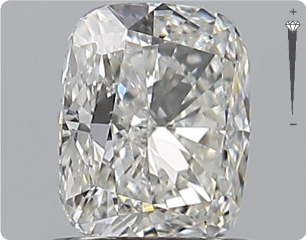 Diamant naturel GIA 1,32 ct | Couleur F | Pureté SI1 | Ovale | TB EX EX #D10126