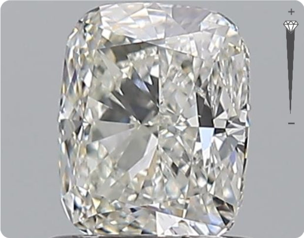 Diamant naturel GIA 1,32 ct | Couleur F | Pureté SI1 | Ovale | TB EX EX #D10126