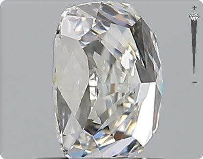 Diamant naturel GIA 1,32 ct | Couleur F | Pureté SI1 | Ovale | TB EX EX #D10126
