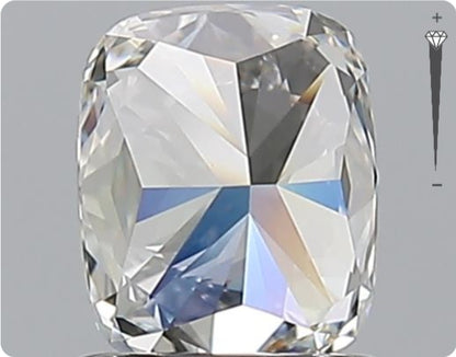 Diamant naturel GIA 1,32 ct | Couleur F | Pureté SI1 | Ovale | TB EX EX #D10126