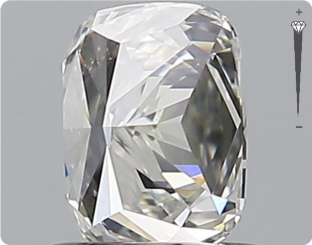 Diamant naturel GIA 1,32 ct | Couleur F | Pureté SI1 | Ovale | TB EX EX #D10126