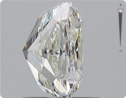 Diamant naturel GIA 1,32 ct | Couleur F | Pureté SI1 | Ovale | TB EX EX #D10126