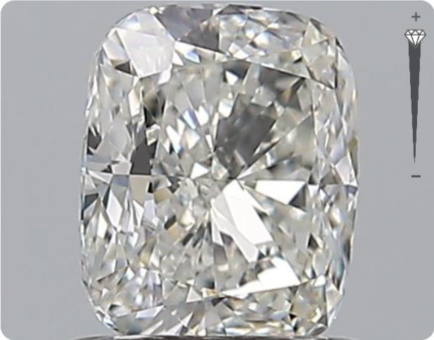 Diamant naturel GIA 1,32 ct | Couleur F | Pureté SI1 | Ovale | TB EX EX #D10126