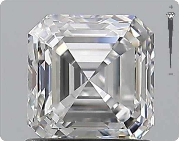Diamant naturel 0.82ct GIA | Couleur H | Pureté IF | Ovale | EX EX EX #D10130