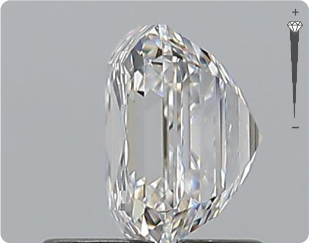 Diamant naturel 0.82ct GIA | Couleur H | Pureté IF | Ovale | EX EX EX #D10130