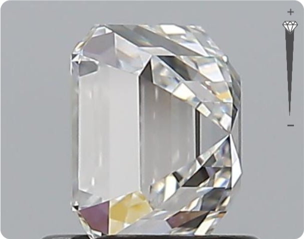 Diamant naturel 0.82ct GIA | Couleur H | Pureté IF | Ovale | EX EX EX #D10130